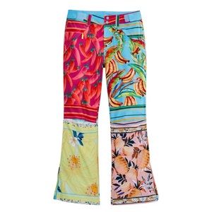 FARM Rio (XS) Mixed Scarves Snow Pants